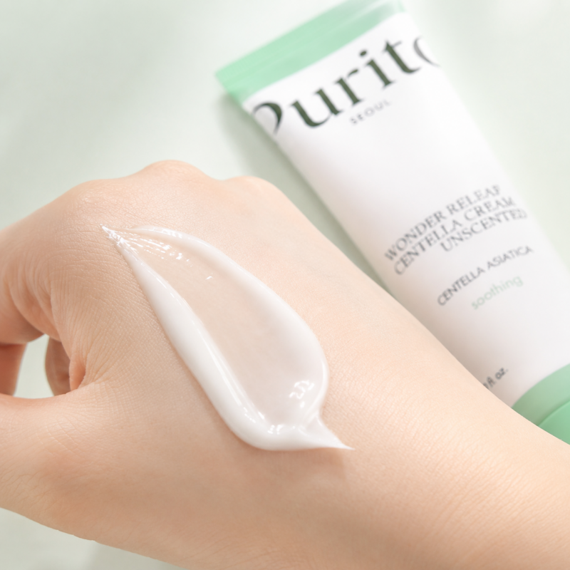 PURITO Wonder Releaf Centella Cream Unscented, 50ml - Image 2