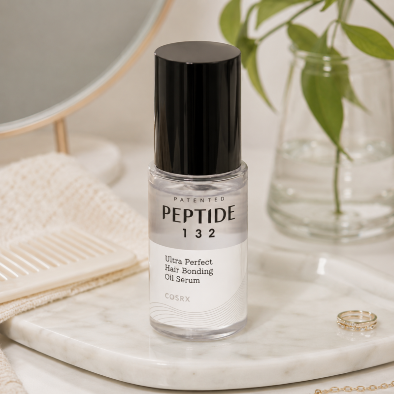 COSRX Peptide-132 Ultra Perfect Hair Bonding Oil Serum 28ml - Image 5