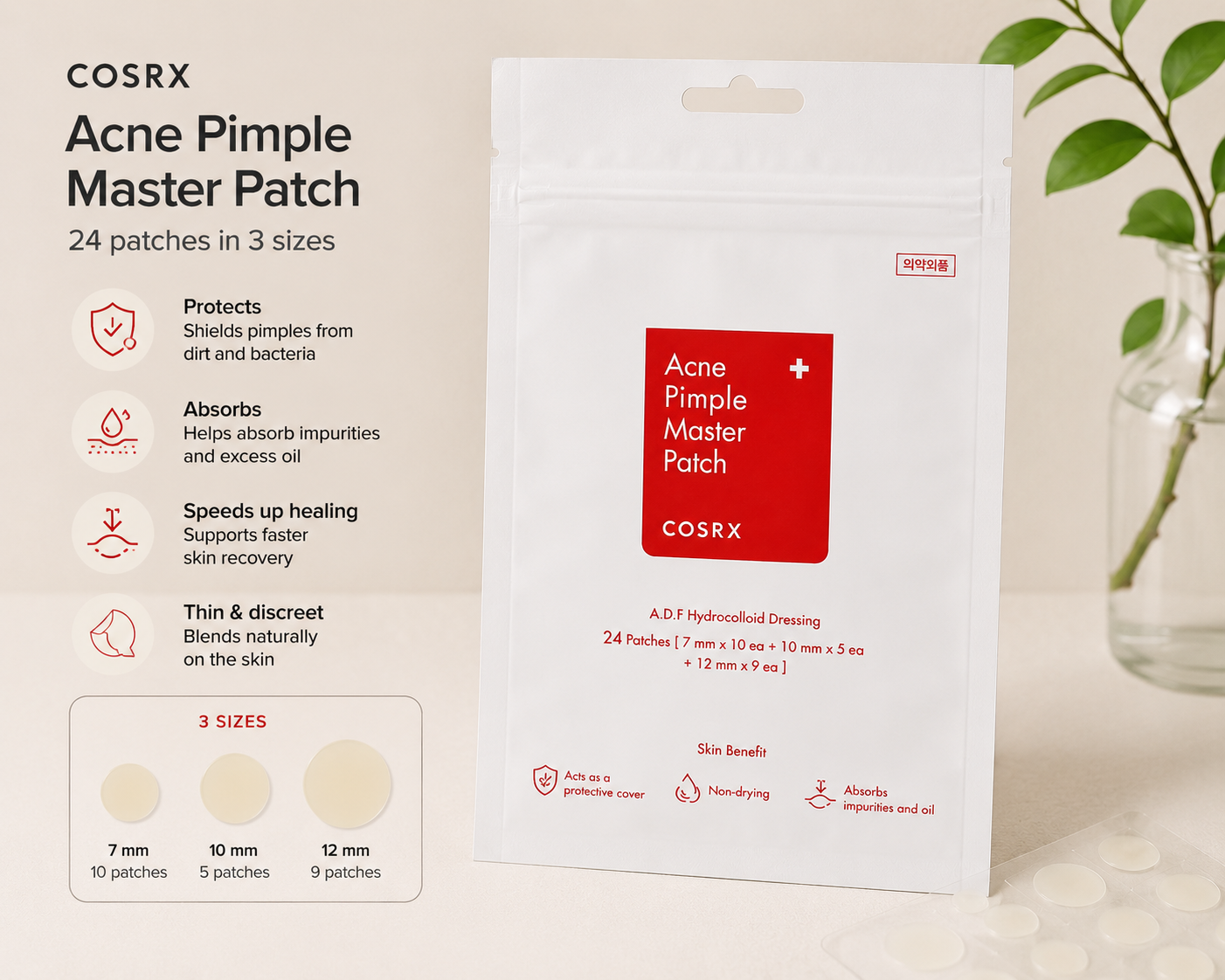 COSRX Acne Pimple Master Patch – 24 Patches - Image 3