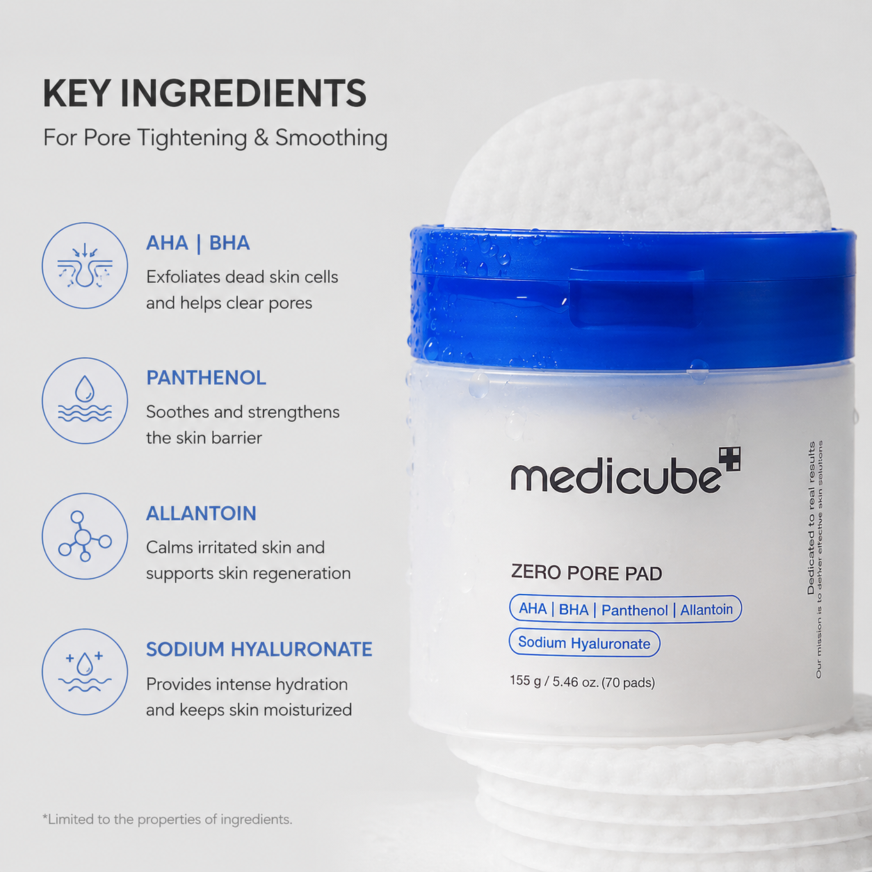 Medicube Zero Pore Pad 2.0, 70 pcs - Image 4